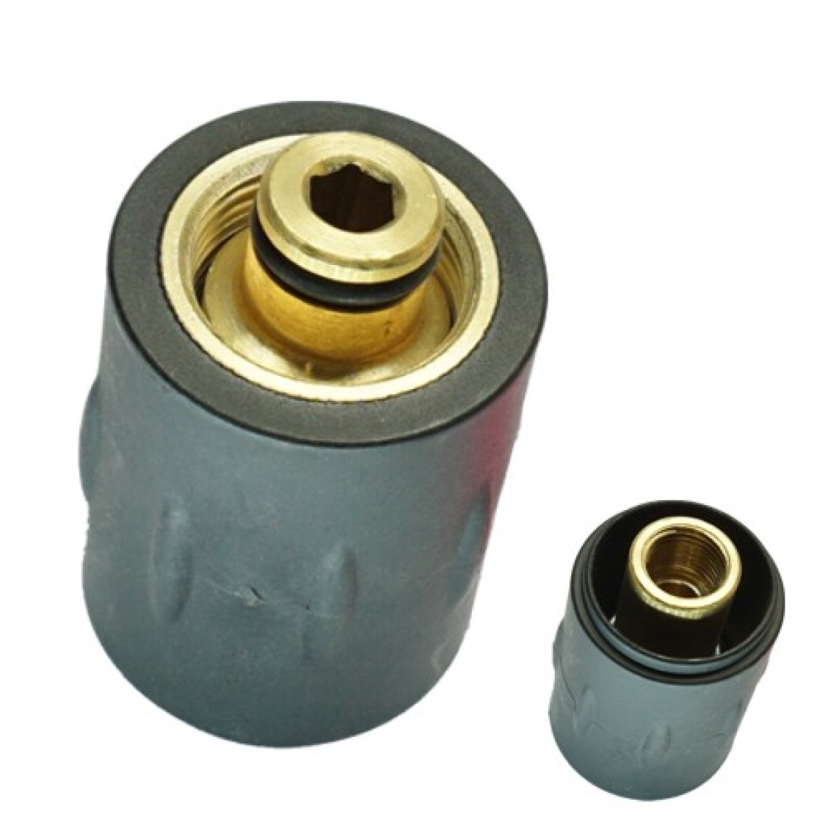 Adapter Doppelnippel kompl. Überwurfverschraubung D.14-M22 1-4 IG