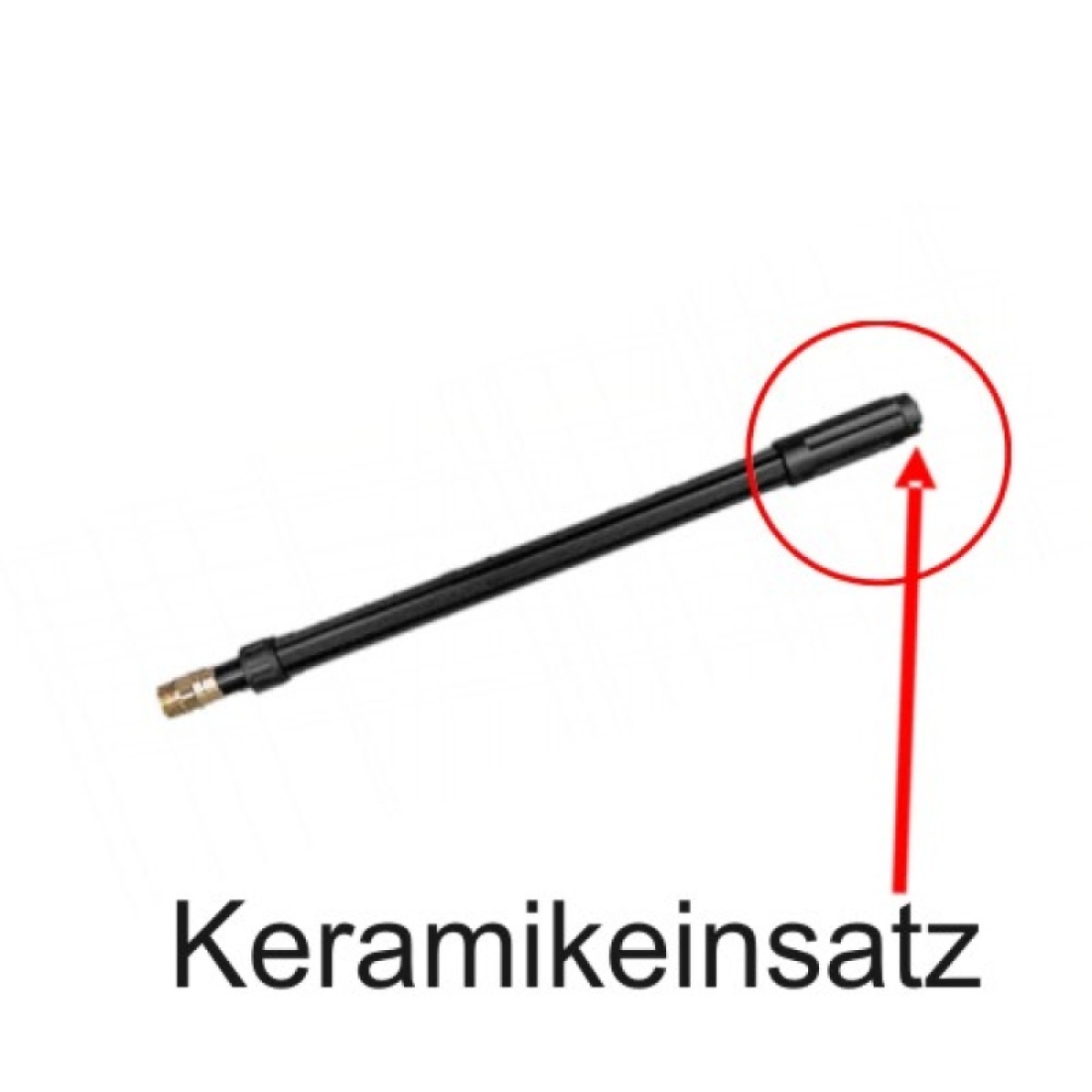 Messingkegel für Turbolanze Lanze Messing Kegel